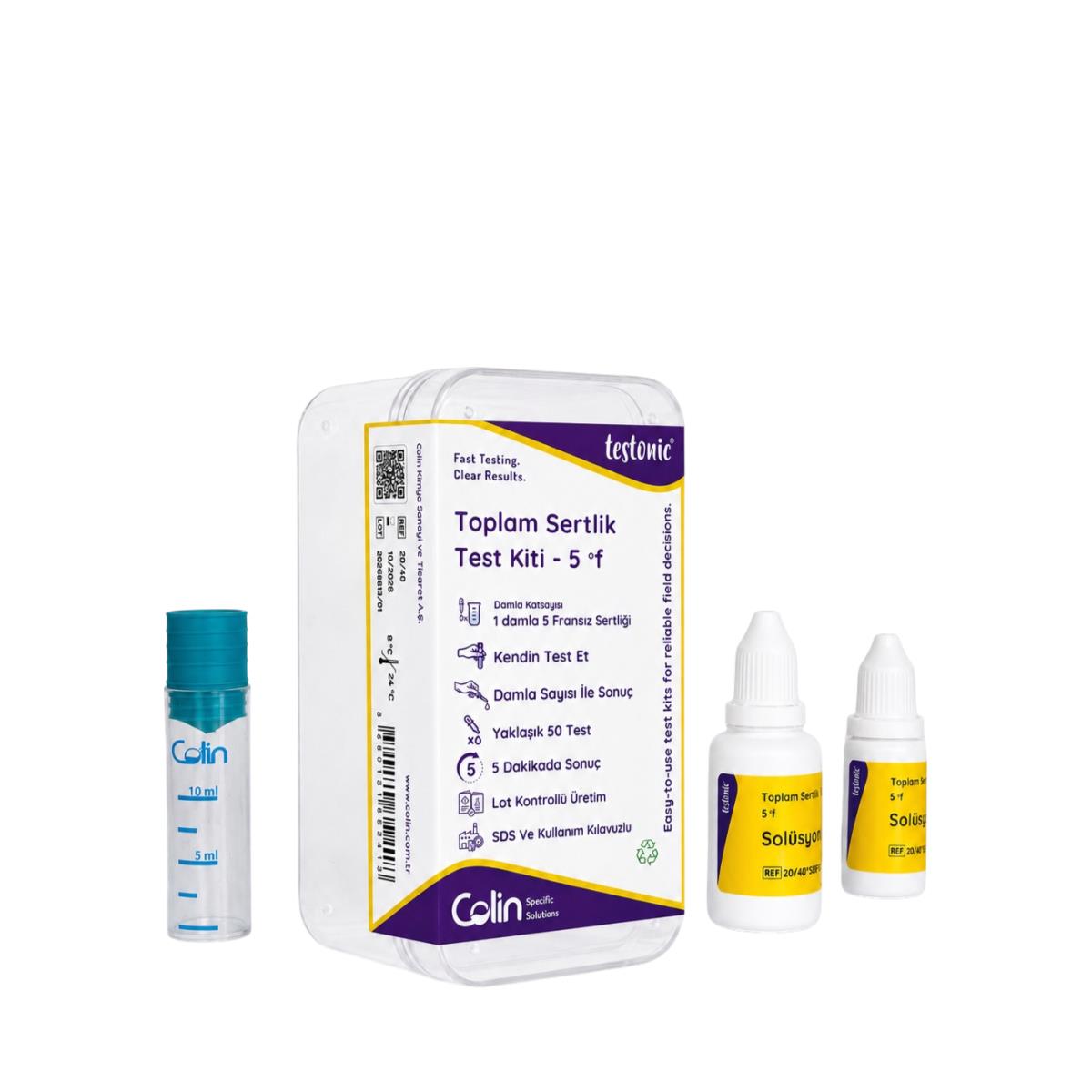 Total Hardness Test Kit 5 f