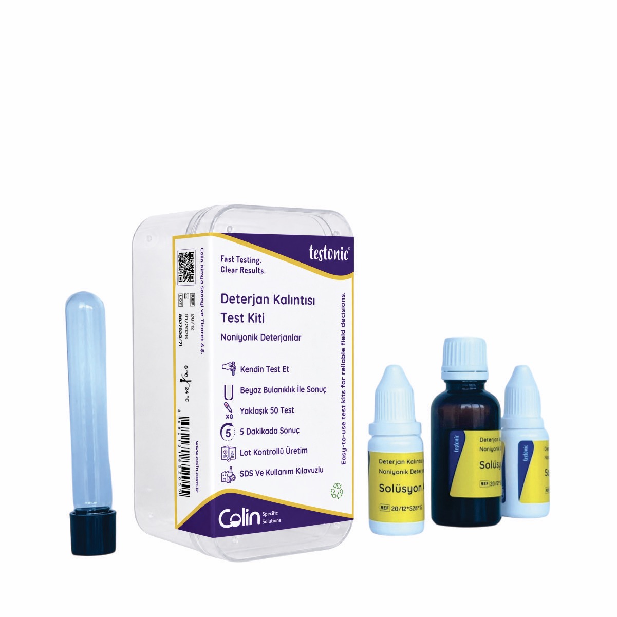Detergent Residue Determination Kit - Nonionic Detergents