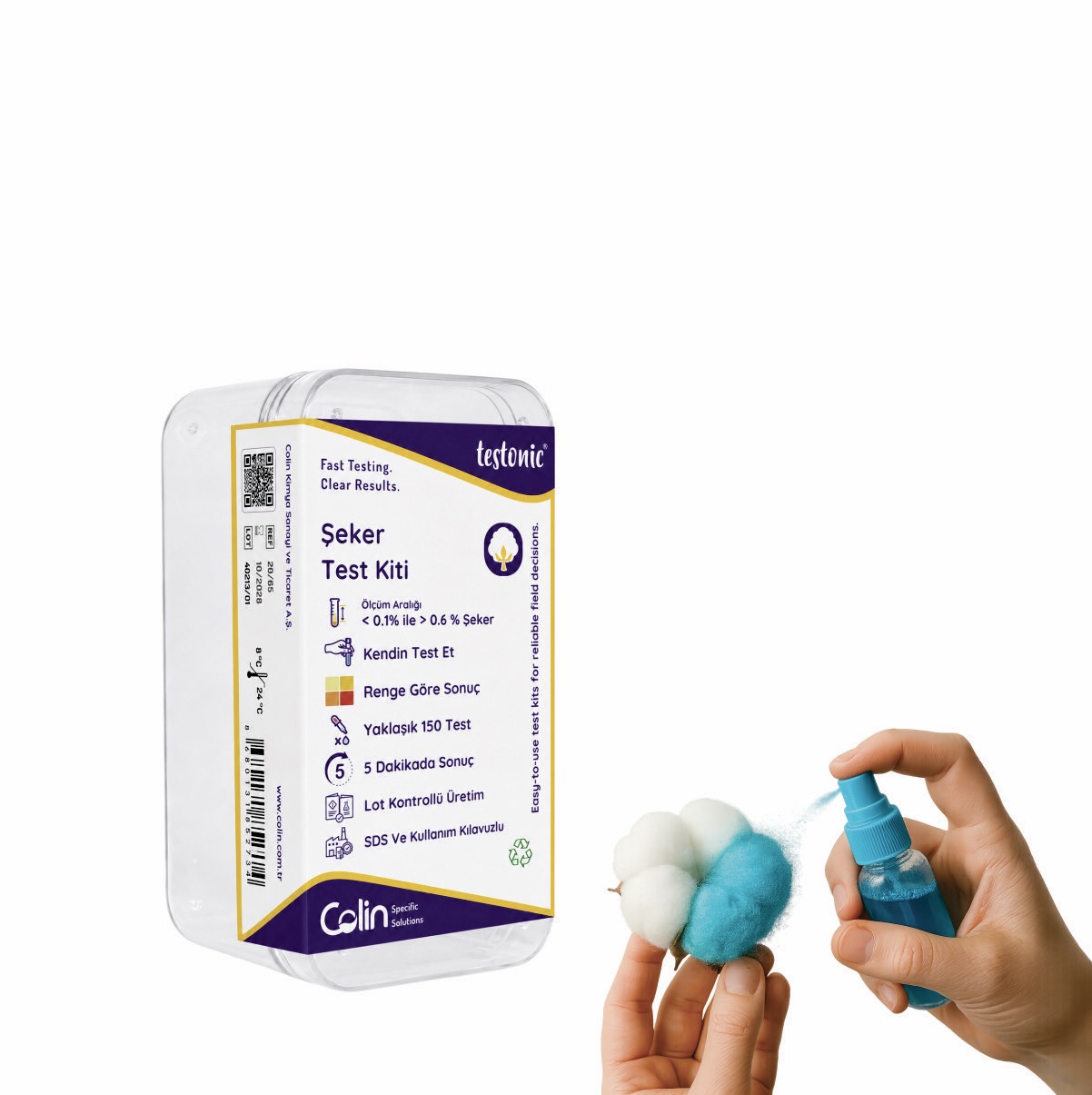 Sugar Test Kit - For Cotton