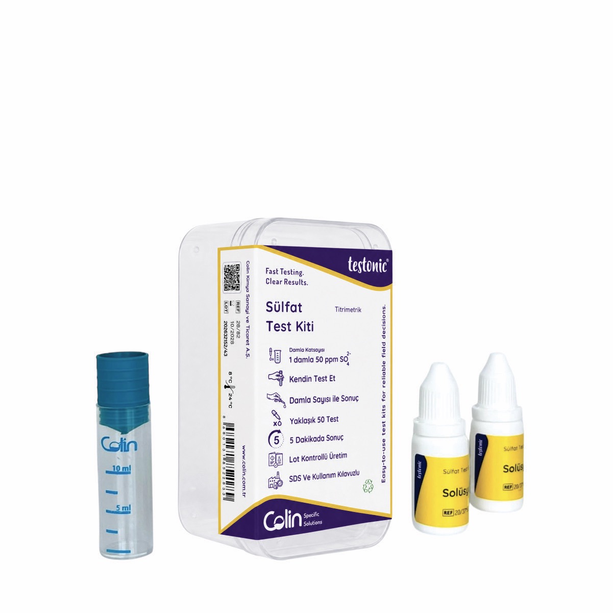 Sulfate Test Kit - Titrimetric