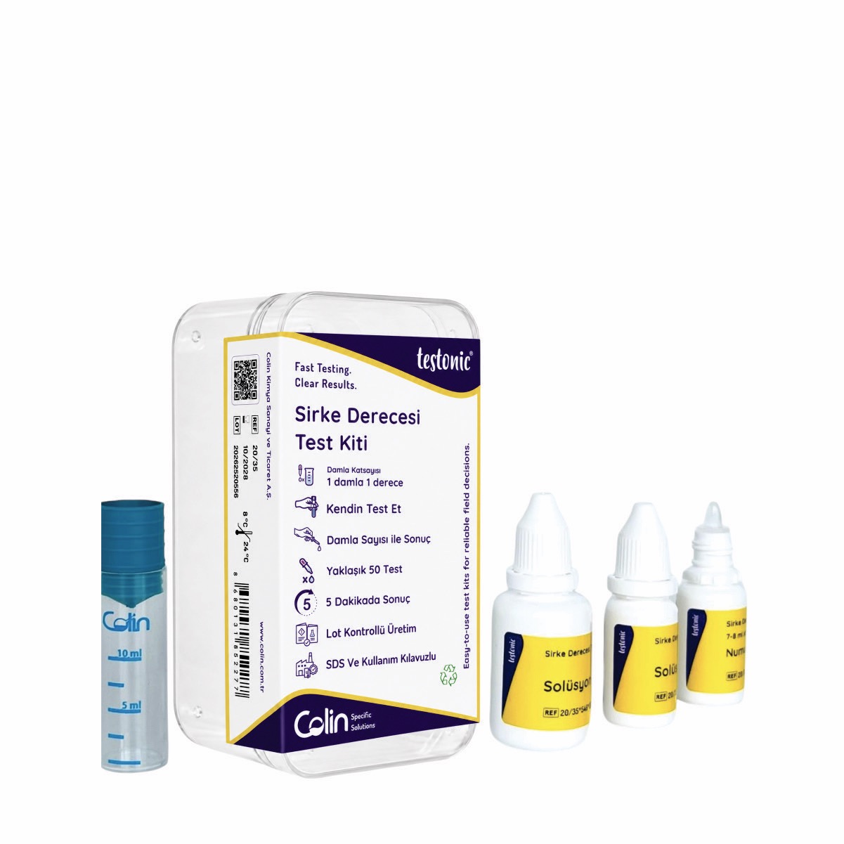 Degree of Vinegar Test Kit