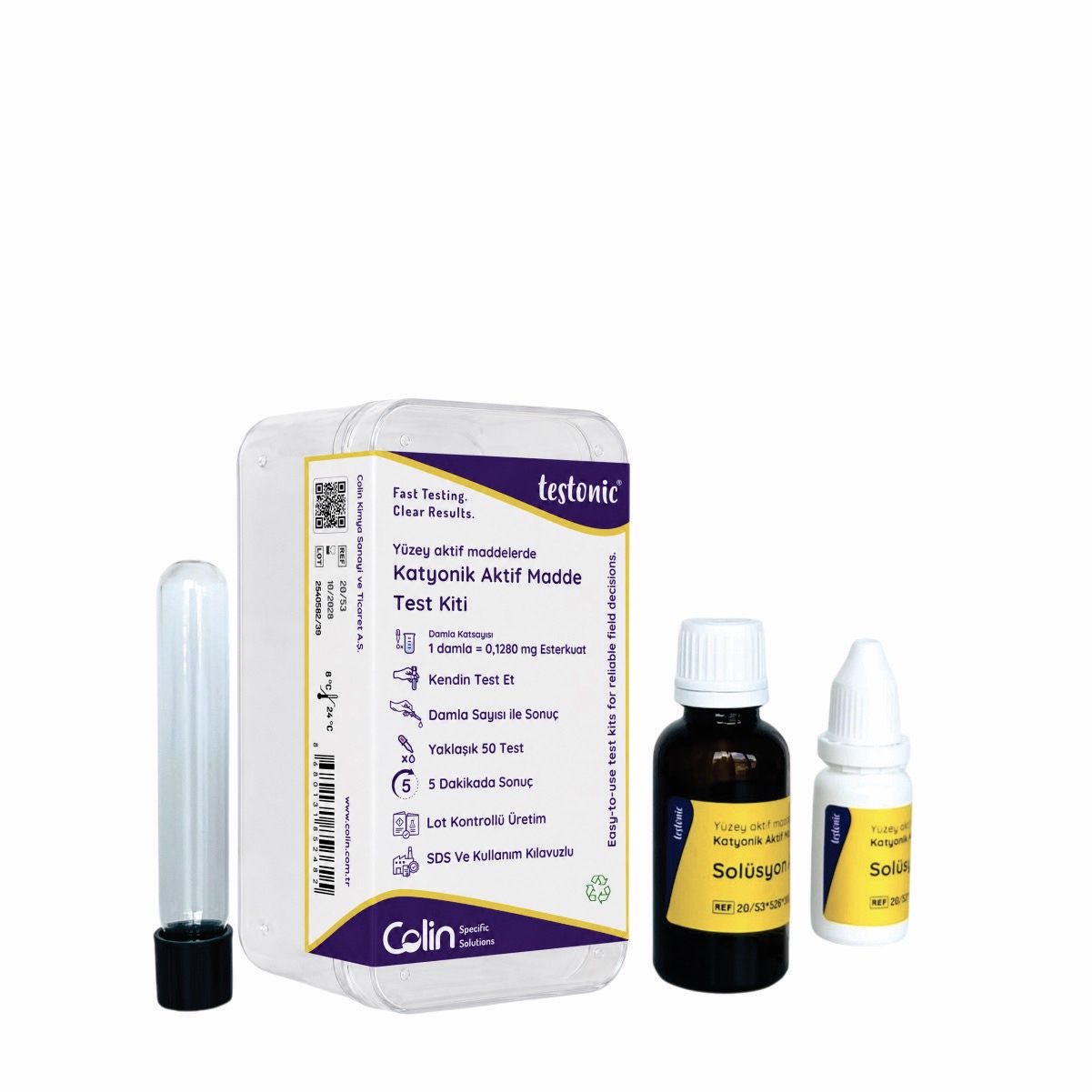 Cationic Surfactant Test Kit