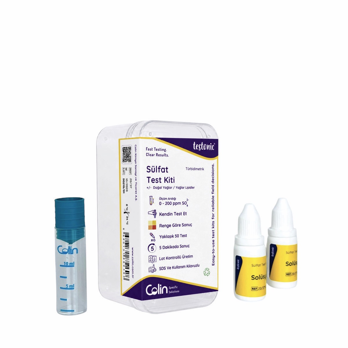  Sulfate Test Kit (0-200ppm)