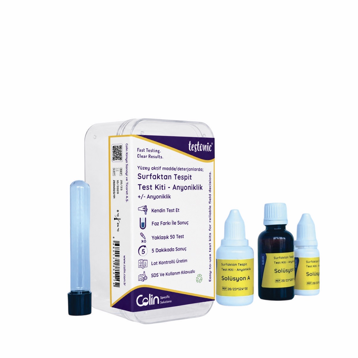 Surfactant Detection Assay - Anionicity