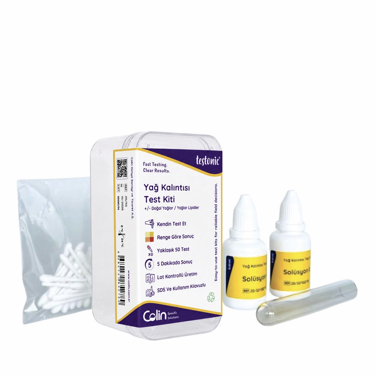 Oil Residue Test Kit (Natural Oils)