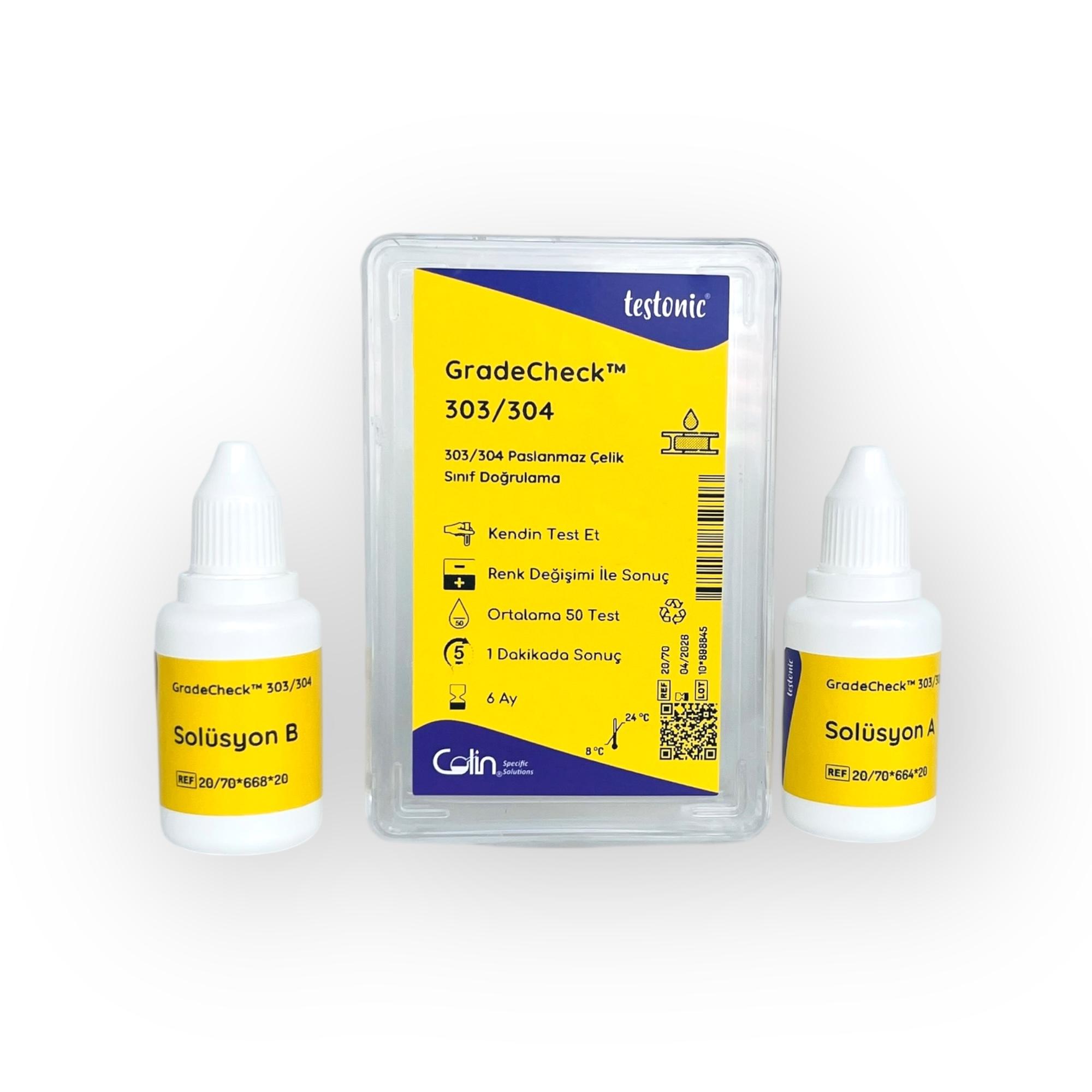  GradeCheck™ 303/304 - Stainless Steel Grade Verification Kit
